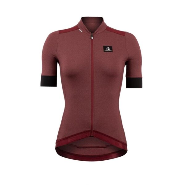 Cyclexperience - 30311-kan-XX - Etxeondo - Shirt K.m. Ondara Women's Chestnut Brown - 1