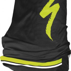 Specialized BANDANA TUBULAR S-LOGO BLK/NEON YEL/WHT