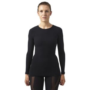Megmeister ONDERSHIRT L.M MAAT M/L DAMES ZWART