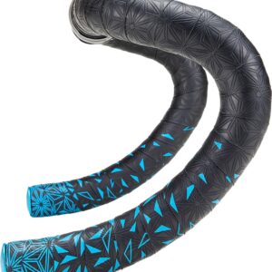 Supacaz BARINT SUPER STICKY KUSH STAR FADE BLACK/NEON BLUE