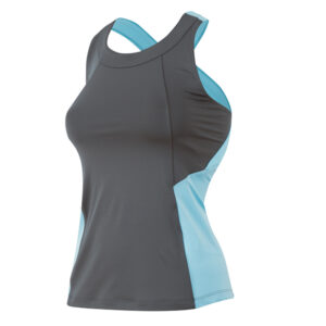 Pearl Izumi CAMISA Z.M. TALLA S VIAJE SEÑORAS GRIS/AZUL CLARO