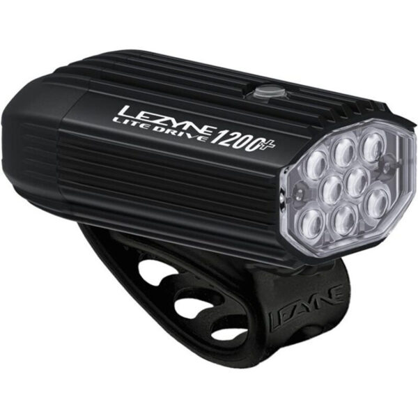 cycleXperience - 1-LED-16-V337 - Lezyne KOPLAMP 1200+ LUMEN LITE DRIVE - ZWART - 1