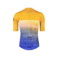 cycleXperience - 32775 - Etxeondo SHIRT K.M. ALAI - Mosterdgeel Blauw - 2