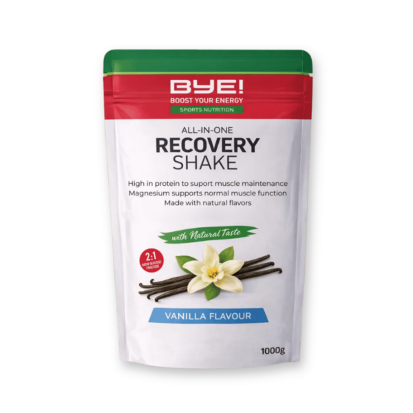 cycleXperience - 40130321 - Bye! BEBIDA DE RECUPERACIÓN ALL-IN-ONE 750GR VANILLE - 1