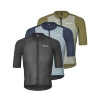 cycleXperience - 6115255XX - Gripgrab SHIRT K.M. AIRFLOW LIGHT WEIGHT - Noir - Bleu - Vert