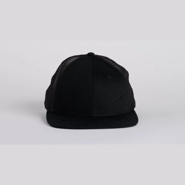 cycleXperience - 64823-49XX - Specialized - Cap S logo Trucker - Black - 1