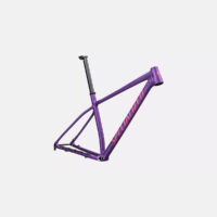 cycleXperience - 71725-70XX - Specialized Chisel Hardtail Frameset - Gloss Purple Tint Linear Brushed Rebel Pink - 2