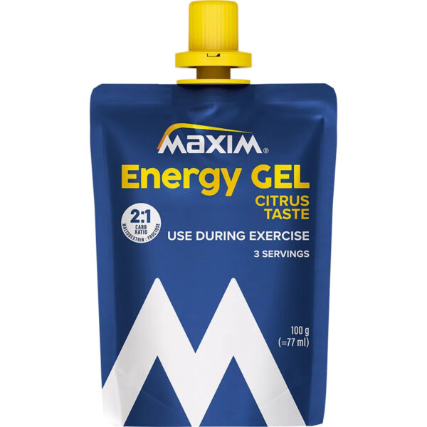 cycleXperience - 730356 - Maxim ENERGY GEL 100GR CITRUS - 1 cycleXperience - 730356 - Maxim ENERGY GEL 100GR CITRUS - 1