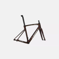 cycleXperience - 74425-00XX - Specialized - S-Works Roubaix SL8 Frameset - Gloss Carbon Red to Gold and Solidity Dry Brushed Dune White - 3
