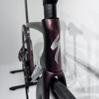 cycleXperience - 74926-11xx - Specialized Tarmac SL8 Pro Shimano Ultegra Di2 - Satin Carbon 100% Cqv Reflex Super Red Pearl Frost - 6