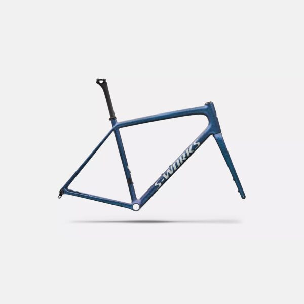 cycleXperience -77226-01XX - Specialized - S-Works Aethos 2 Frameset - Satin Black Ink Wash - Pearl - Shadow - 1