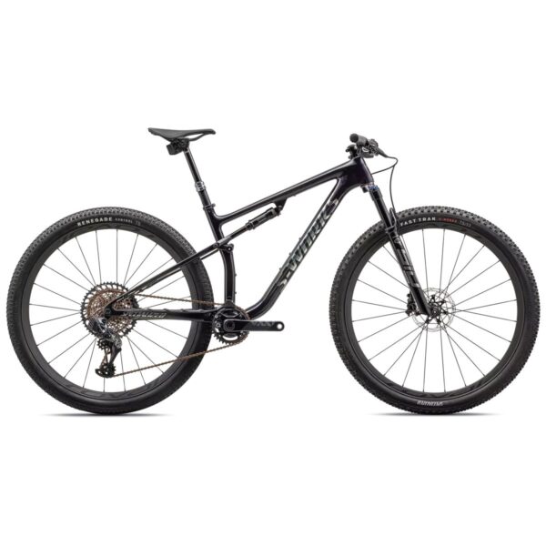 cycleXperience - 90323-00XX - Specialized - S-Works Epic - Gloss Purple Tint Fades Over Carbon Chrome - 1