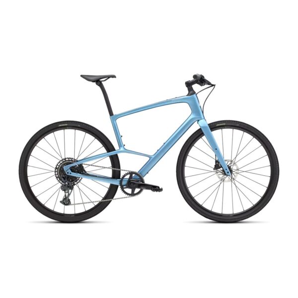 cycleXperience - 92425-10XX - Specialized - Sirrus 6.0 X - Satin Glacial Metallic Sliver Dust Frost Reflective - 6