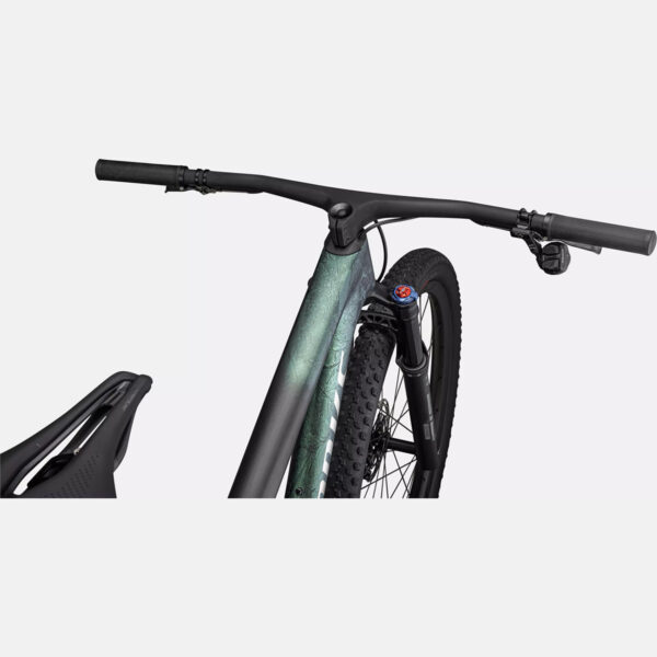 cycleXperience - 93123-01xx - Specialized S-Works Epic World Cup - Satin Chameleon Lapis Tint Granite Brushed Chrome - 5 cycleXperience - 93123-01xx - Specialized S-Works Epic World Cup - Satin Chameleon Lapis Tint Granite Brushed Chrome - 5