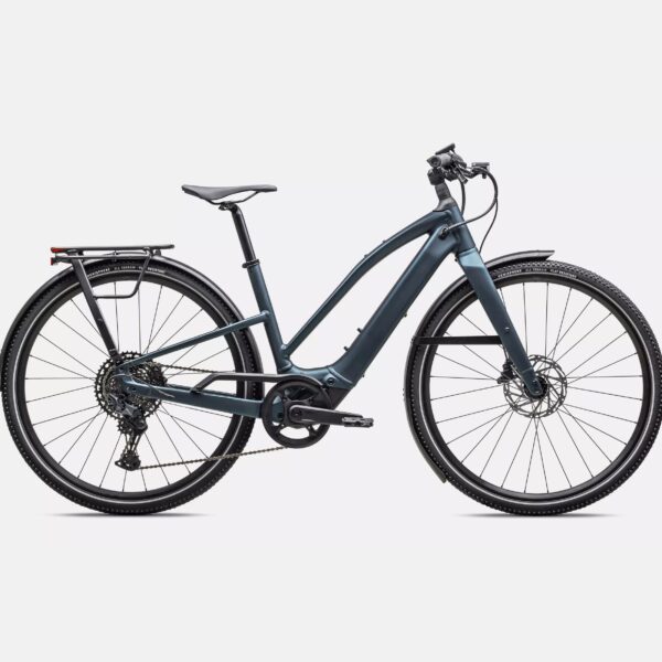 cycleXperience - 93925-30XX - Specialized - Turbo Vado Sl 5.0 Step-Through - Satin Deep Lake Metallic - 1