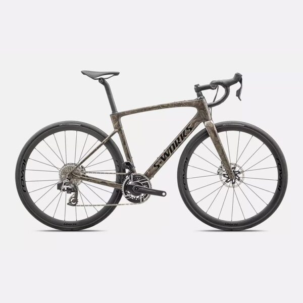 cycleXperience - 94425-02XX - Specialized - S-Works Roubaix SL8 - SRAM RED AXS - Gloss Taupe-Gunmetal Strata-Charcoal -2