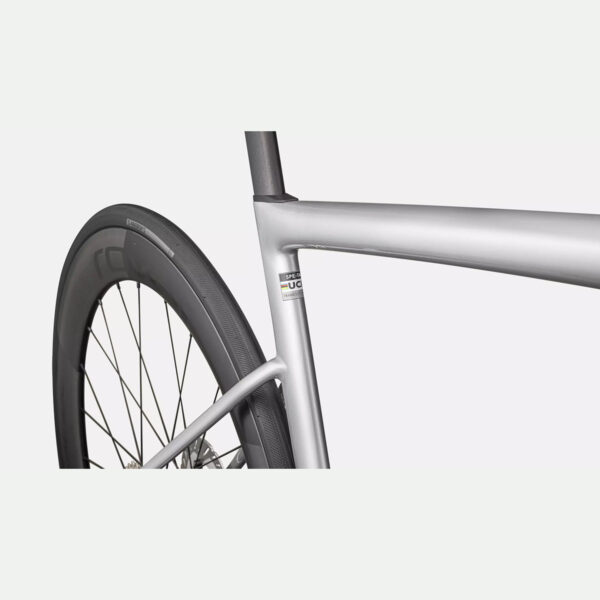 cycleXperience - 94925-13xx - Specialized - Tarmac SL8 Pro - Gloss Liquid Silver Satin Blue Pearl Over Black Liquid Metal - 6 cycleXperience - 94925-13xx - Specialized - Tarmac SL8 Pro - Gloss Liquid Silver Satin Blue Pearl Over Black Liquid Metal - 6