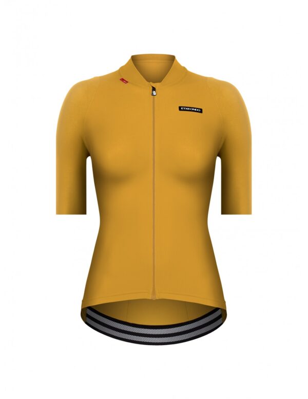 women's cycling jersey alda110LW yellow