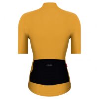 maillot cycliste alda110LW jaune dos dames