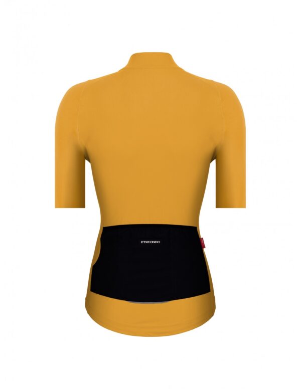 maillot cycliste alda110LW jaune dos dames maillot cycliste alda110LW jaune dos dames