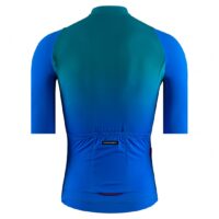maillot cycliste lauso bleu dos
