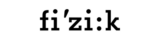 Fizik logo - cycleXperience.nl